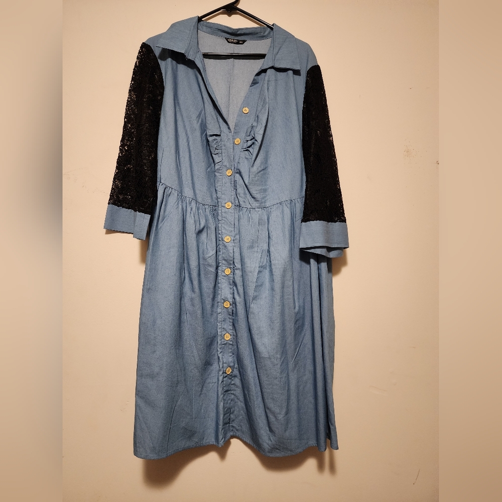 Denim dress